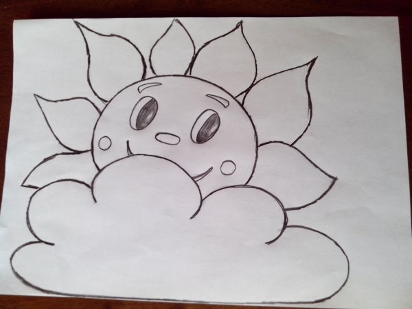 Рисование цветной манкой