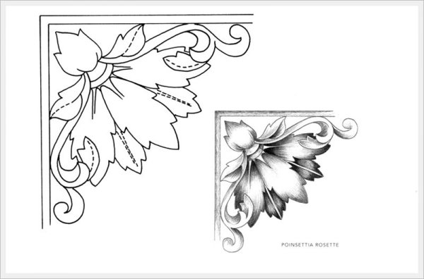 Узоры для выжигания на дереве