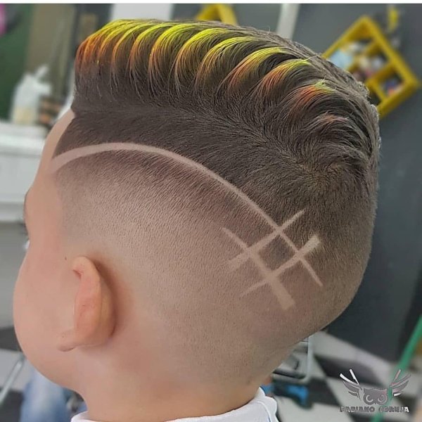 Рисунки на голове