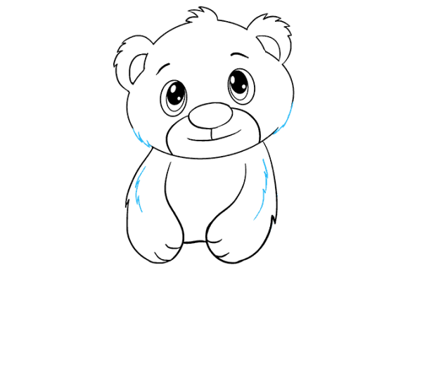 Раскраска "мишки"