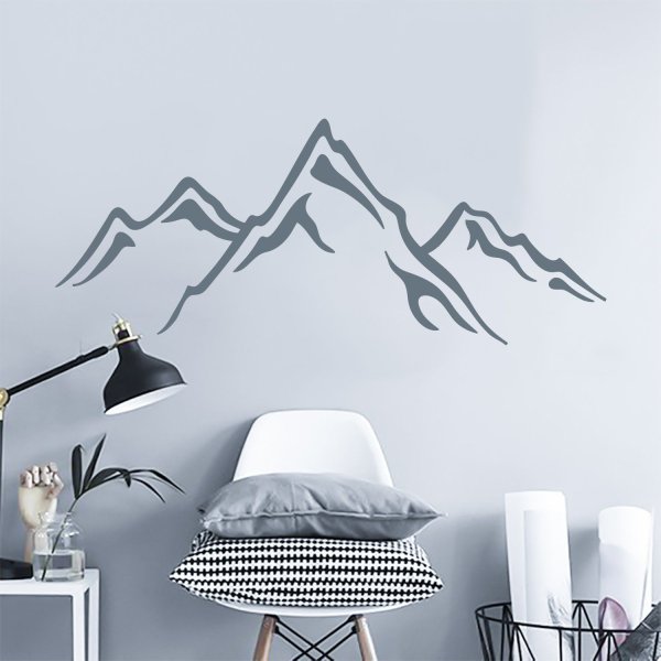 Декор в виде горы