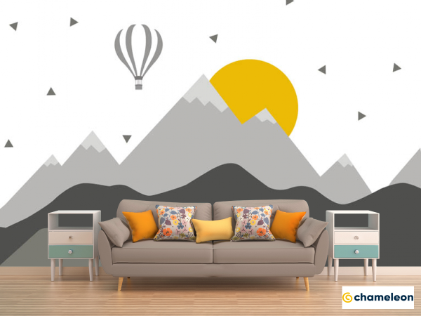 Фотообои на стену горы в детскую