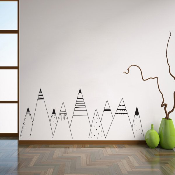 Графика на стену детская