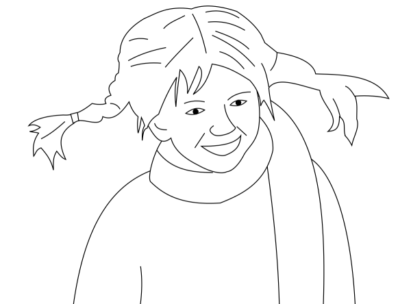 Пеппи длинный чулок Викланд