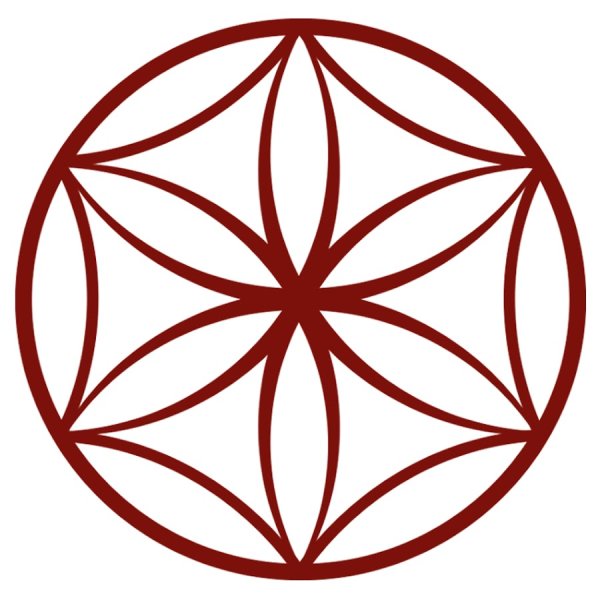 Орнамент в круге легкий