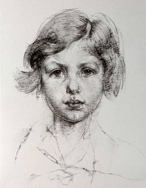 Серов автопортрет 1885