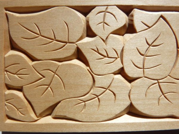 Резьба по дереву контурная резьба