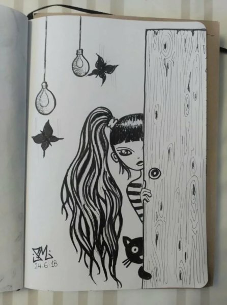 Рисунки для скетчбука