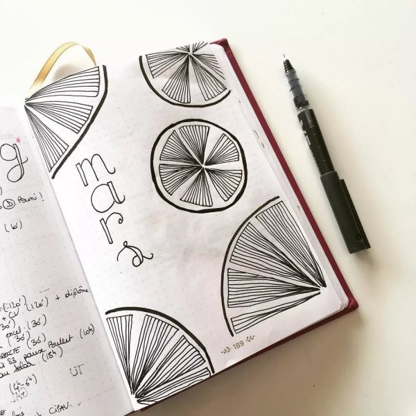 Украшения для скетчбука