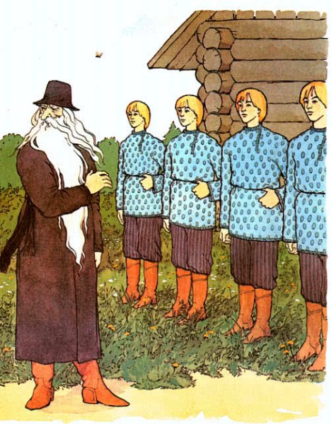 Рисунок к сказке хитрая наука