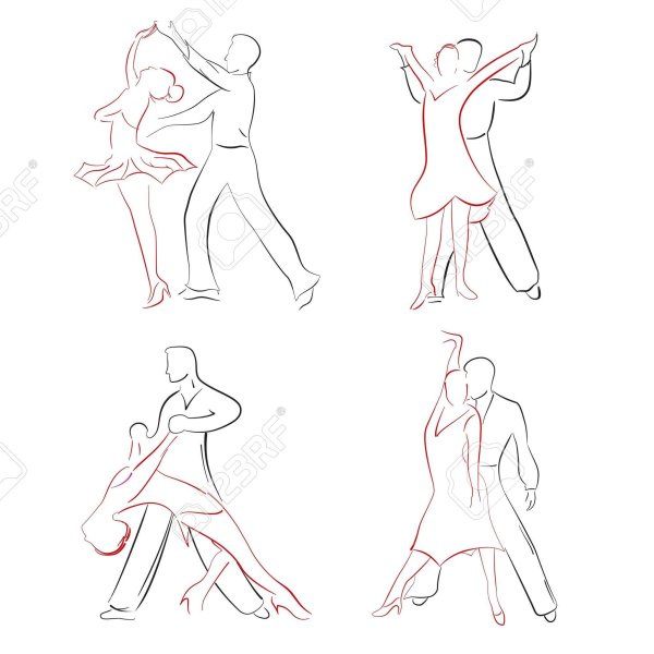 Зарисовки парный танец