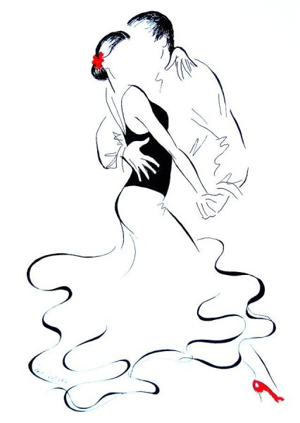 Танец рисунок