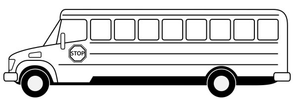 Раскраска автобус