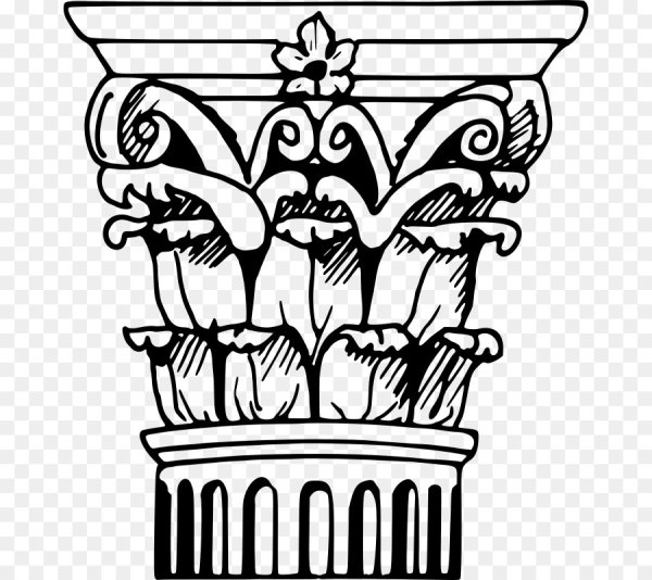 Коринфский ордер вектор