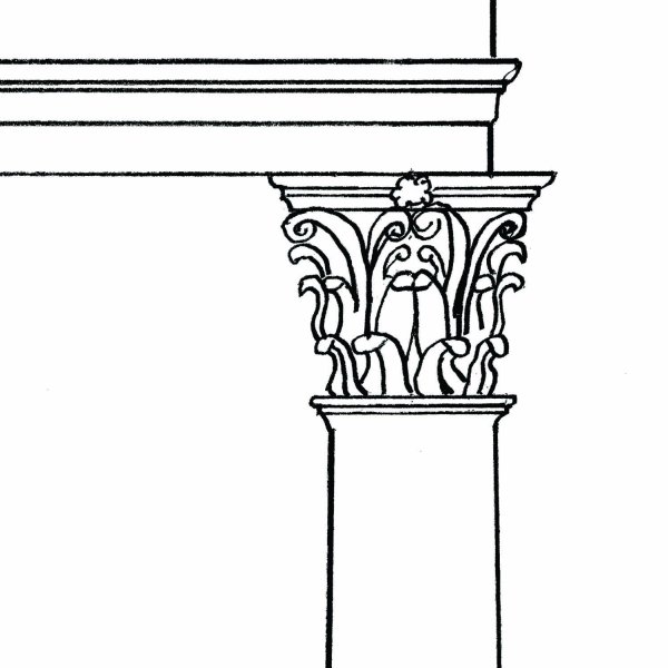 Колонна Коринфского ордера