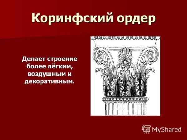 Тосканский ордер рисунок