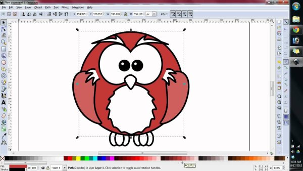 Inkscape простые картинки