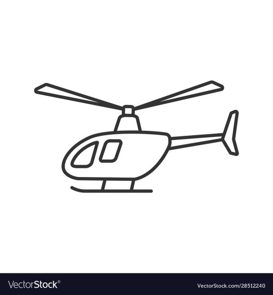 Рисунок игрушечного вертолета