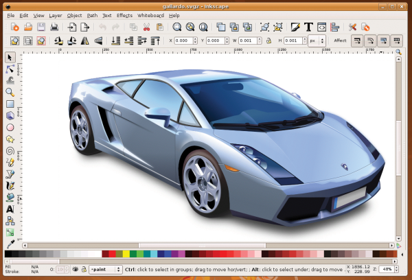 Inkscape инструменты