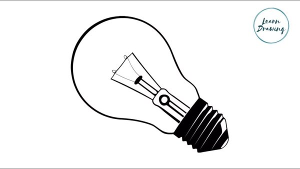 Лампа накаливания контур