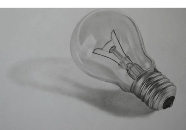 Мордочка на лампочке