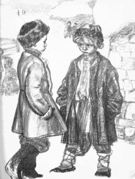 Мальчики Чехов иллюстрации к рассказу