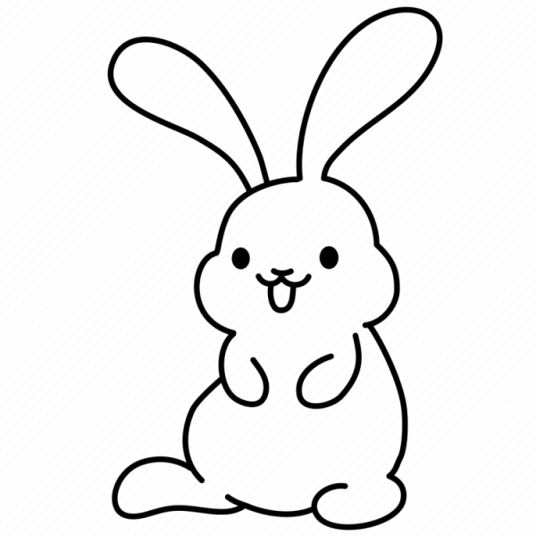 Нарисовать зайца