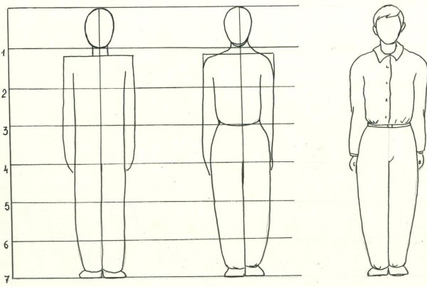 Человек рисунок