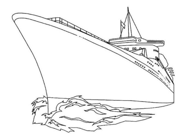 Ледокол Ленин рисунок