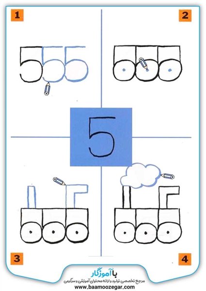 Рисунки из цифр