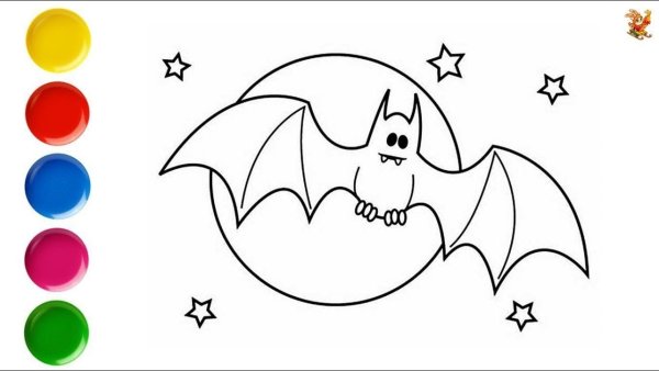 Лёгкие рисунки для Хэллоуина