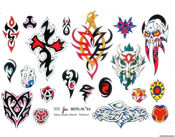 Лёгкие Татуировки для мальчиков