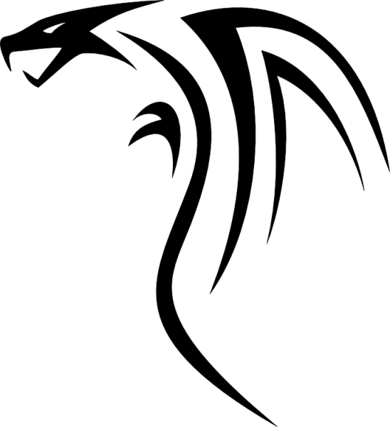 Дракон трайбл эскиз