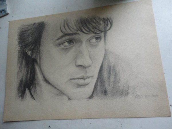 Виктор Цой портрет