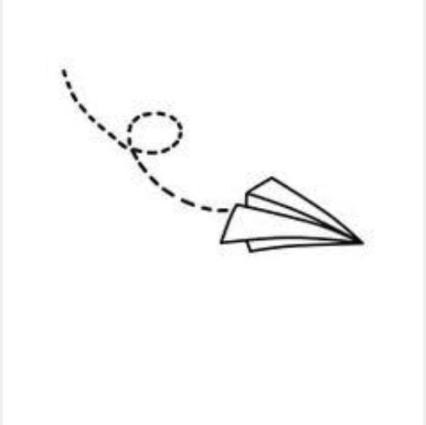 Маленький бумажный самолетик