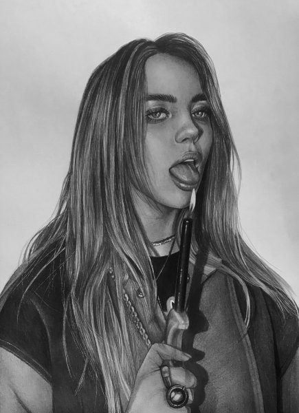 Billie Eilish draw