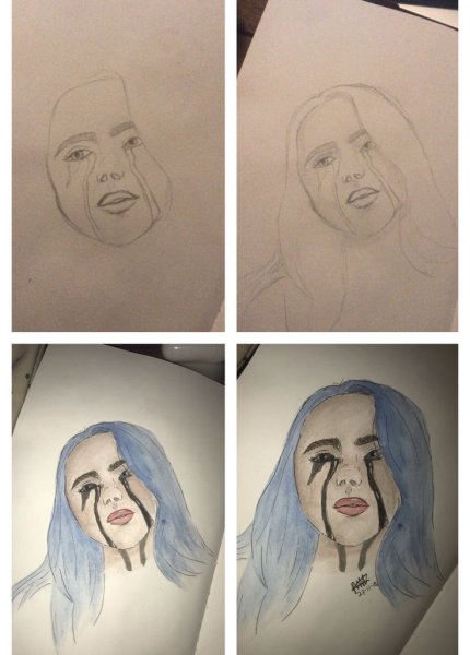 Портрет Billie Eilish