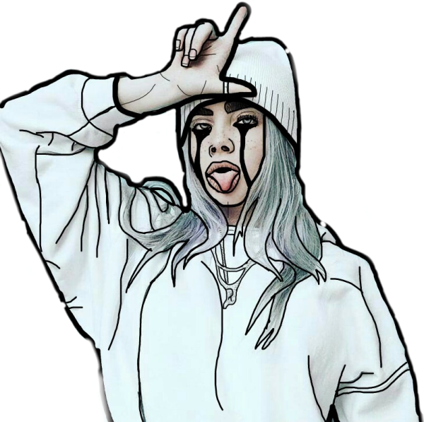 Billie Eilish draw easy