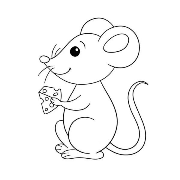 Мышка рисунок