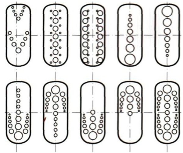 Схемы рисунков дотсом на ногтях
