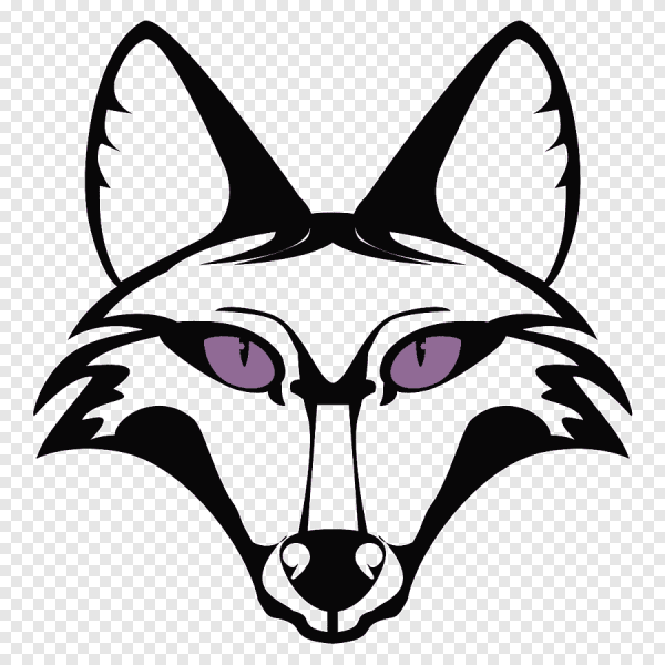 Мордочка лисы рисунок