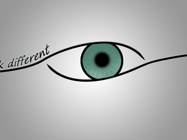 Глаз эскиз Минимализм