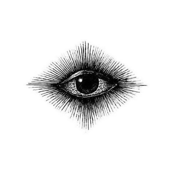 Глаз схематически