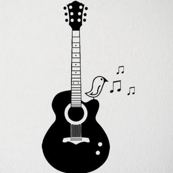 Гитара эскиз