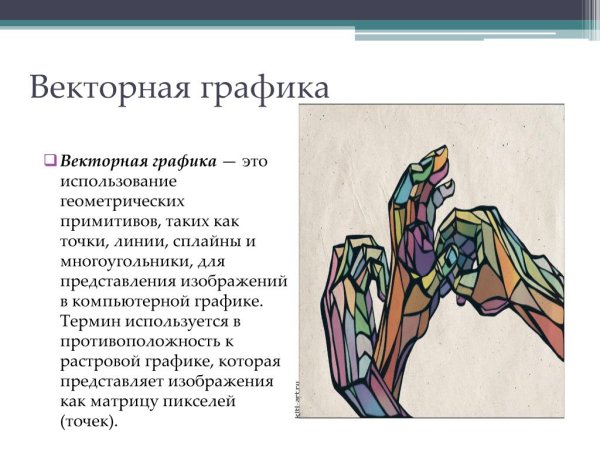 Растровое и векторное изображение