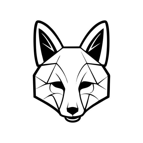 Графичная лиса