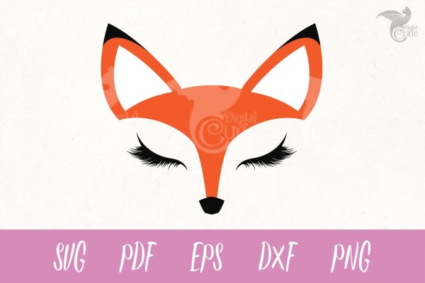 Мордочка лисички рисунок