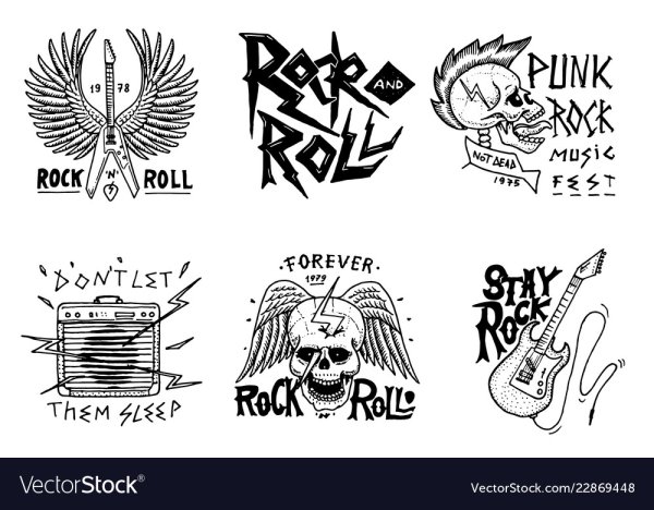 Тату рок-н-ролл эскизы