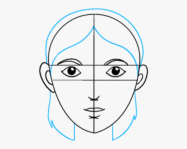 Рисование человеческого лица