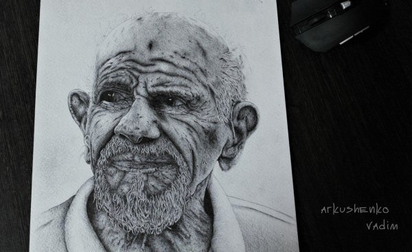 Жак Фреско арт портрет